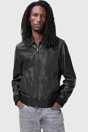 AllSaints Kurtka skórzana GEN kolor przejściowa M017LC