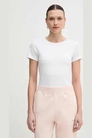 Calvin Klein T-shirt bawełniany damski kolor J20J225540
