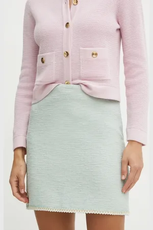 LUISA SPAGNOLI Spódnica kolor mini prosta 541810