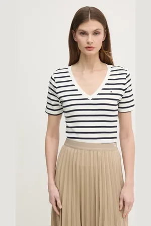 Tommy Hilfiger T-shirt bawełniany damski kolor WW0WW40584
