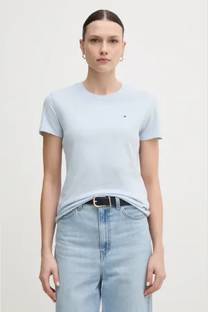 Tommy Hilfiger T-shirt bawełniany damski kolor WW0WW44433