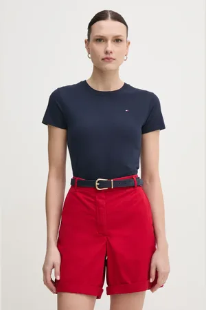 Tommy Hilfiger T-shirt bawełniany damski kolor WW0WW44433