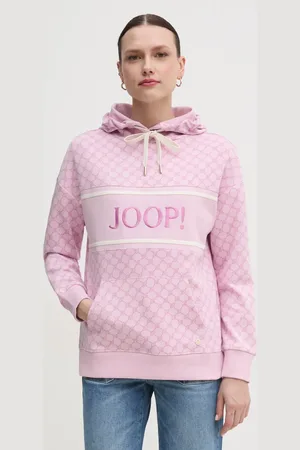 JOOP! Bluza damska z kapturem wzorzysta 30030062 10007096