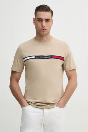 Tommy Hilfiger T-shirt bawełniany męski kolor z aplikacją MW0MW36498