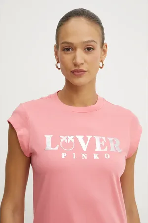 Pinko T-shirt bawełniany damski kolor 104603 A2D1