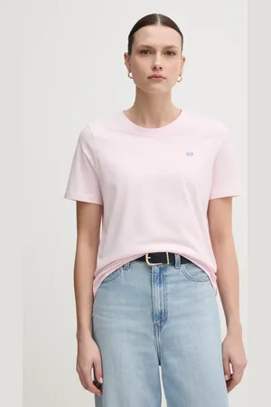Tommy Hilfiger T-shirt bawełniany damski kolor WW0WW45522