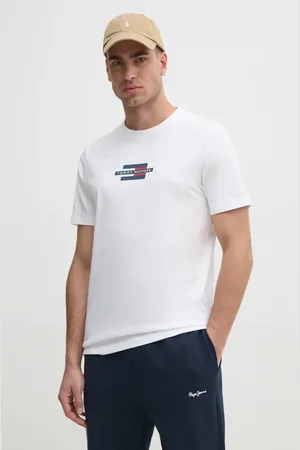 Tommy Hilfiger T-shirt bawełniany męski kolor z nadrukiem MW0MW38636