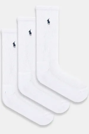 Ralph Lauren Skarpetki 3-pack damskie kolor 455918021