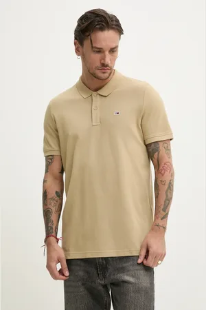 Tommy Hilfiger Polo bawełniane męski kolor gładki DM0DM20676