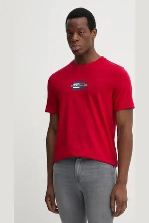 Tommy Hilfiger T-shirt bawełniany męski kolor z nadrukiem MW0MW38636