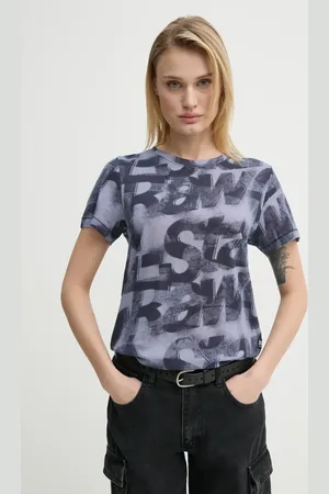 G-Star T-shirt bawełniany damski kolor D26066-C565