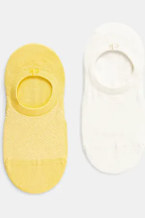 Calvin Klein Skarpetki 2-pack damskie kolor 701232644