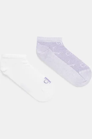 Calvin Klein Skarpetki 2-pack damskie kolor 701232667