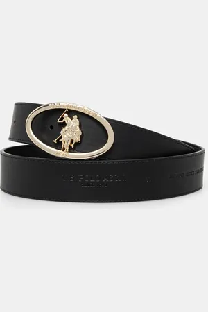 U.S. Polo Assn. Pasek skórzany Marshall damski kolor AIUQQ2565WAY