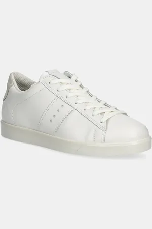 Ecco Sneakersy skórzane Street Lite Sneaker damskie kolor 212803-59390