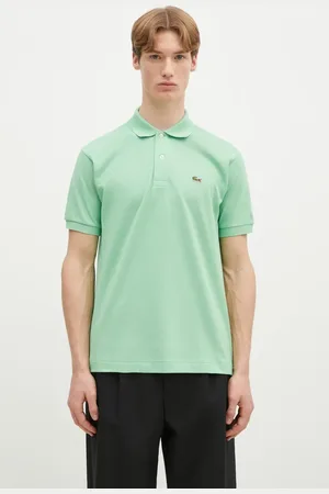 Lacoste Polo bawełniane kolor