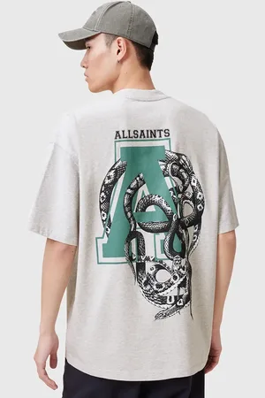 AllSaints T-shirt bawełniany CADUCEUS męski kolor z nadrukiem M005PC