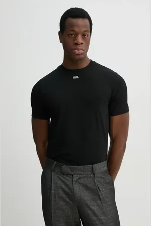 Karl Lagerfeld T-shirt męski kolor gładki 552235.755058