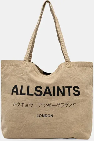 AllSaints Torba bawełniana kolor M249XB
