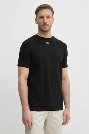 Karl Lagerfeld T-shirt męski kolor gładki 552235.755058