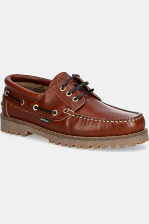 Barbour Półbuty skórzane Deck męskie kolor MFO0795TA32