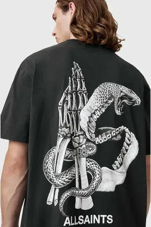 AllSaints T-shirt bawełniany ASP męski kolor z nadrukiem M004PC