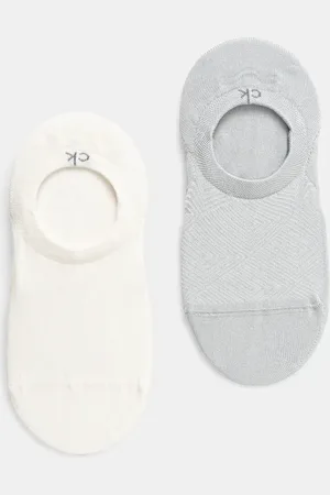 Calvin Klein Skarpetki 2-pack damskie kolor 701232644