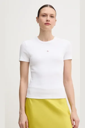 Calvin Klein T-shirt damski kolor J20J225245
