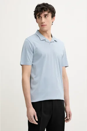 HUGO BOSS Polo bawełniane męski kolor gładki 50542961