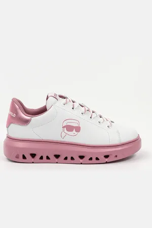 Karl Lagerfeld Sneakersy skórzane KAPRI KITE damskie kolor KL64525