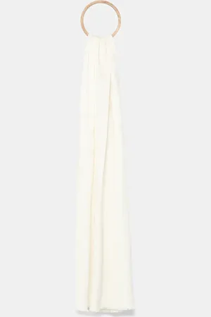 HUGO BOSS Szal damski kolor gładki 50538929