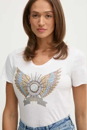 Mos Mosh T-shirt bawełniany damski kolor 170520