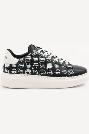Karl Lagerfeld Sneakersy skórzane KAPRI MENS męskie kolor KL52512T