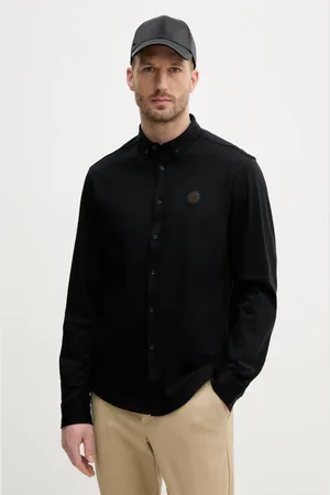 HUGO BOSS Koszula męska kolor regular z kołnierzykiem button-down 50533163