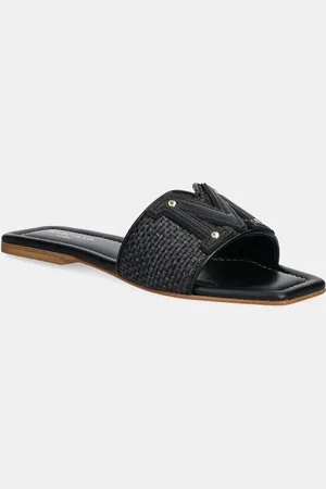 Guess Klapki RAMADA RAFIA SLIDE damskie kolor 5GGZ39 7329A