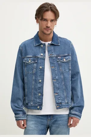 Tommy Hilfiger Kurtka jeansowa kolor przejściowa DM0DM21047