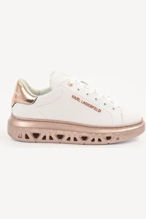 Karl Lagerfeld Sneakersy skórzane KAPRI KITE kolor KL64519A