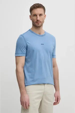 HUGO BOSS T-shirt bawełniany męski kolor gładki 50502173