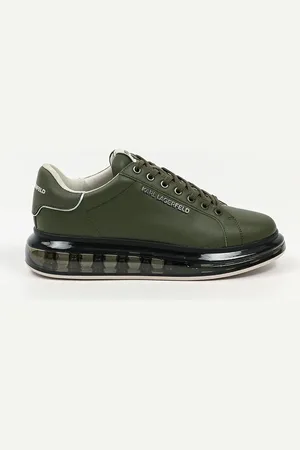 Karl Lagerfeld Sneakersy skórzane KAPRI męskie kolor KL52627