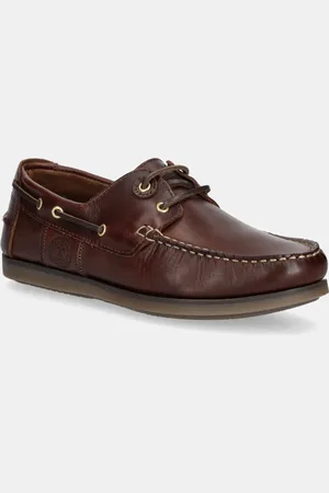 Barbour Półbuty skórzane Wake męskie kolor MFO0684BR76