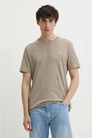 Marc O’ Polo T-shirt bawełniany męski kolor gładki 522201251054