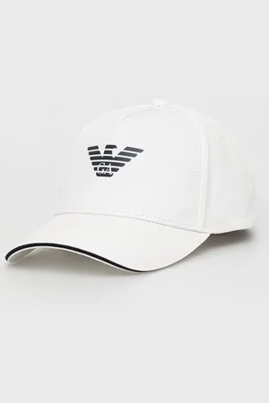 Emporio Armani Czapka bawełniana kolor z aplikacją 627920 CC990