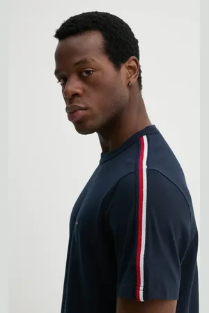 Tommy Hilfiger T-shirt bawełniany męski kolor gładki MW0MW38632