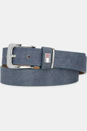Tommy Hilfiger Pasek skórzany damski kolor AW0AW17393