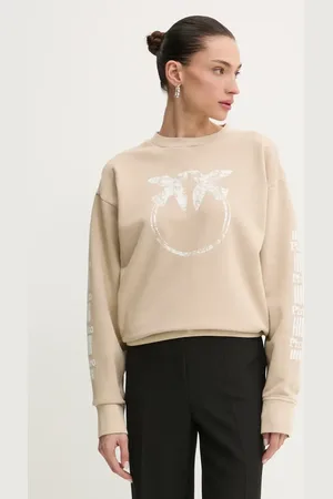 Pinko Bluza bawełniana damska kolor z nadrukiem 104618 A2CV