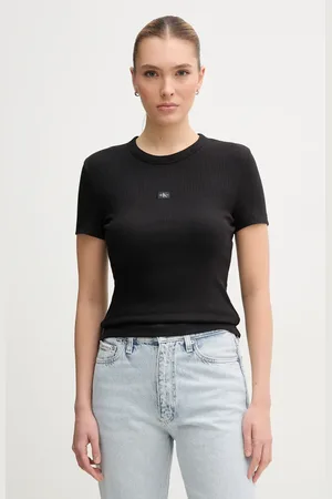 Calvin Klein T-shirt damski kolor J20J225245