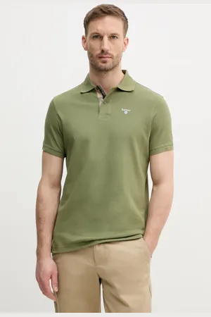 Barbour Polo bawełniane Tartan Pique Polo kolor z aplikacją MML0012