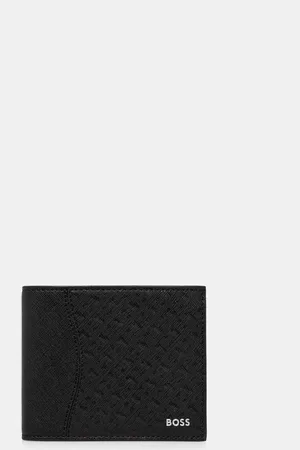 HUGO BOSS Portfel skórzany męski kolor 50542387