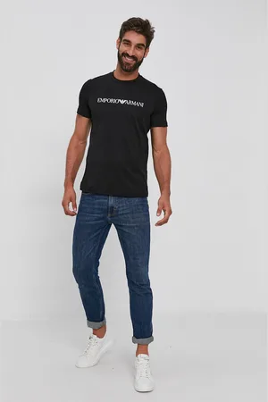 Emporio Armani T-shirt bawełniany kolor z nadrukiem 8N1TN5 1JPZZ