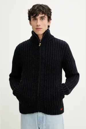 Superdry Kardigan z domieszką wełny kolor M6110592A-2TF